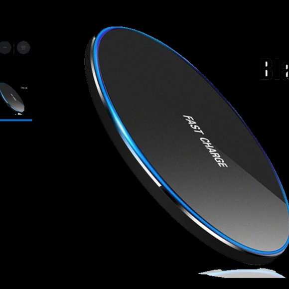 LCF Ultra-Thin 10-15Watt Desktop Fast Charging Multifunctional Wireless Charger - Picture 2 of 8